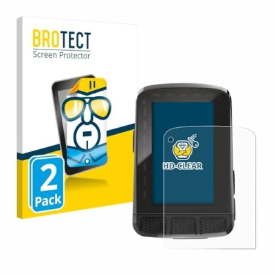 Immagine di brotect Pellicola Protettiva per Wahoo Elemnt Roam V2 GPS Protezione Schermo (2 Pezzi) [Trasparente, Anti Impronte]