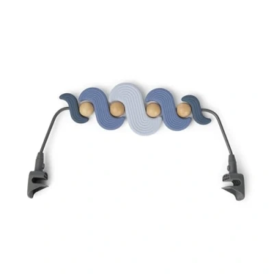 Immagine di Arco giochi Ergobaby Evolve Bouncer, accessorio per l&#039;altalena 3 in 1 neonati dalla nascita, Serene Swells
