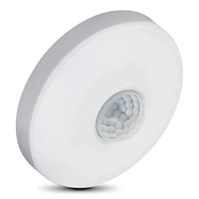 Immagine di Maclean Energy MCE231 Sensore di Movimento PIR Crepuscolare 360C Controllo Automatico d&#039;Illuminazione Risparmio Energia