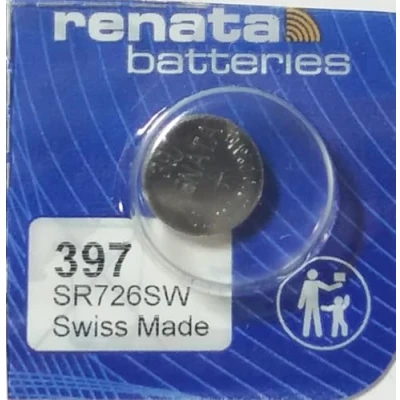 Immagine di Renata/Swatch Group Pila bottone ossido d&#039;argento 397 RENATA 1.55V 32mAh