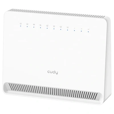 Immagine di Cudy LT700E Modem Router Sbloccato 4G LTE Cat 6 Gigabit con Slot per Scheda SIM, 2 CA, AC1200 WiFi, SMA, OpenVPN, Wireguard, IPsec, VPN