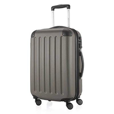 Immagine di HAUPTSTADTKOFFER SPREE Bagaglio a mano, Valigia rigida, Trolley espandibile, 4 ruote doppie, TSA, 55 cm, 42 litri, Graphite