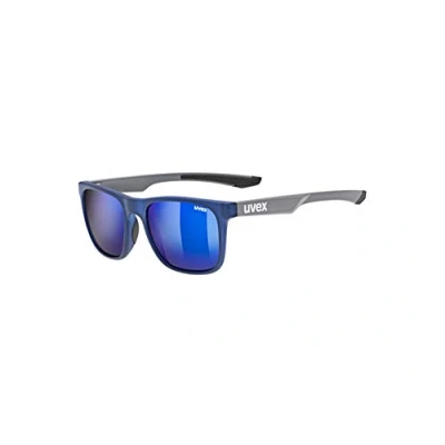 Immagine di uvex LGL 42, occhiali da sole unisex, specchiato, indice di filtrazione 3, blue grey/blue, one size