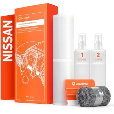 Immagine di Luxshield Battitacco Auto AntiGraffio Pellicola per Nissan Townstar I 2022 2024 Protezione Accessori Tuning Portiera Trasparente Lucido