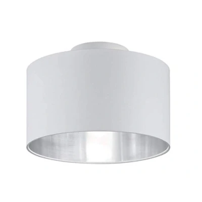 Immagine di Trio Leuchten Hostel Lampada da soffitto, Weiß Matt/Silberfarbig
