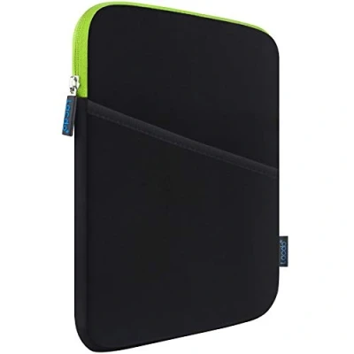 Immagine di Lacdo Tablet Custodia Protettiva Borsa Compatibile con iPad Mini 7 (A17 Pro)/6/5/4/3/2, Samsung Galaxy Tab A7 Lite 8.7&quot; / A 8&quot;, Huawei MatePad T8 Resistente agli Urti Antiurto, Verde Nero