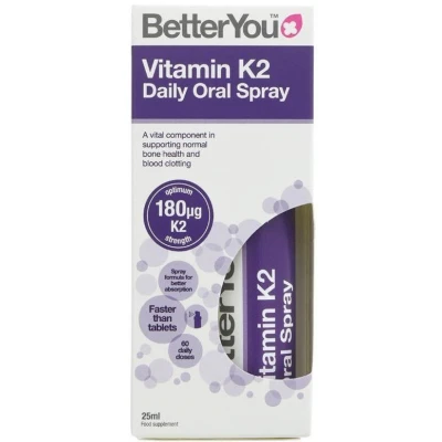 Immagine di Spray orale con vitamina K2, 25ml, BetterYou