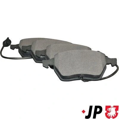 Immagine di JP GROUP 1163602410 Kit pastiglie freno Assale anteriore con segnalatore usura integrato AUDI: A6 C4 Avant