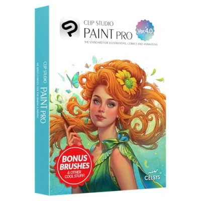Immagine di CLIP STUDIO PAINT PRO Versione 4 Perpetual License per Windows e macOS