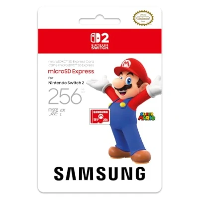 Immagine di Scheda Micro SD Express Samsung (256 GB) per Nintendo Switch 2