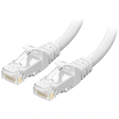 Immagine di Cable Matters Cavo Ethernet snagless Cat 6 (Cavo Cat6, 6) Colore Bianco 15 metri