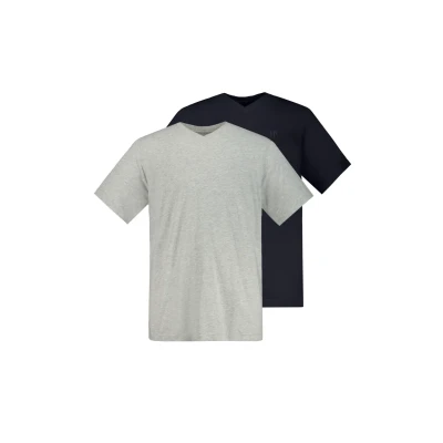 Immagine di JP1880 Tshirt basic lichtgrijsmêlee, Uomo, Taglia: 3XL, Lichtgrijs mêlee