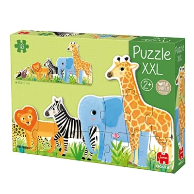 Immagine di Diset 53426 Goula Puzzle XXL Selva, da Piccolo a Grande, Multicolore,