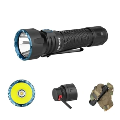 Immagine di OLIGHT Javelot Professionale Potente Torcia a Led, 1350 lm, Piccole Dimensioni, Lunga Portata 730m, Più Adatto per Tenere e Trasportare, Può Essere Utilizzato La Caccia, Illuminazione Tattica