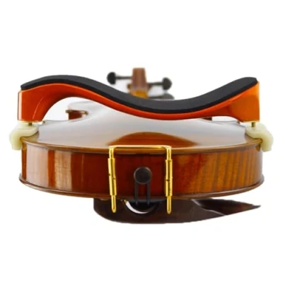 Immagine di AMZZ Spalliera per violino regolabile in legno massello, pieghevole, da 3/4, 4/4 e viola 30,5 cm 33 (spalliera 3/4 o 4/4) (violino rest 002)