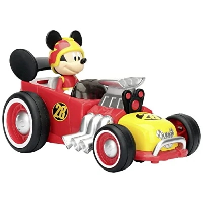 Immagine di Jada DisneyJunior RC Mickey Roadster, 253074005, + 3 anni, in scala 1:24, 1 canale