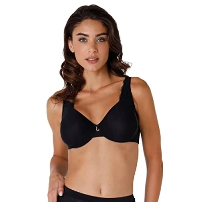 Immagine di Lovable Celebrity Minimizer Reggiseno con ferretto, Donna, Taglia: 80F, Nero