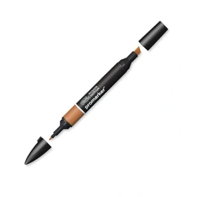 Immagine di Winsor &amp; Newton 0203213 Pennarello a Doppia Punta , Marrone (Cocoa), 3.5x19.5x1.4 cm