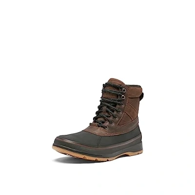 Immagine di Sorel Ankeny II BOOT WP Stivaletti stringati, Uomo, Taglia: 41, Tobacco/black Pelle e tessuto