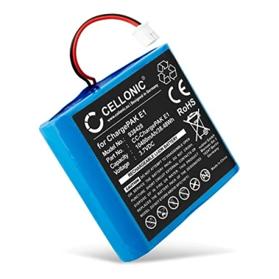 Immagine di CELLONIC® Batteria ChargePAK E1, VL 60924 Compatibile con Pure Evoke 1S / 2S Flow/Mio/Sensia/Verona Ricambio da 10400mAh per Radio Sistema Internet Hi Fi soundbox