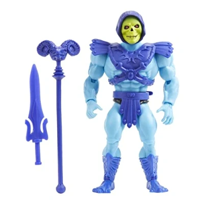 Immagine di Masters of the Universe Origins Skeletor Action Figure, Character for Storytelling Play and Display, Gift 6 to 10 Years Adult Collectors, HGH45