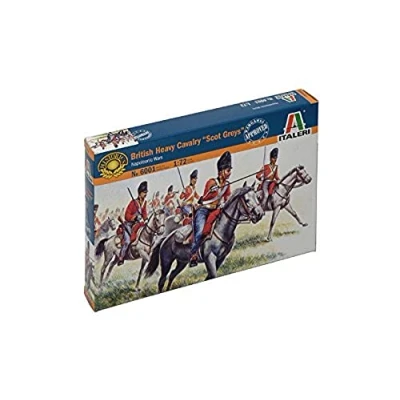 Immagine di Italeri 6001 Napoleonic Wars: British Heavy Cavalry Scala 1:72