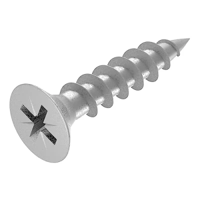 Immagine di SECCARO viti per truciolato 5 x 20 mm, in acciaio inox V2A VA A2, legno con filettatura completa, Phillips a croce/PZ, 250 pezzi