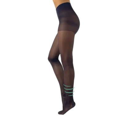 Immagine di CALZITALY Collant Riposante, Compressione Forte 10mm/Hg, 70 DEN, S, M, L, XL, XXL, 3XL, 4XL, Made in Italy (XL, Blu)