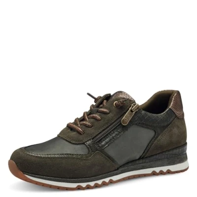 Immagine di MARCO TOZZI Sneaker da Donna Laced 2 23759 43, Scarpe Ginnastica, Khaki Comb, 40 EU