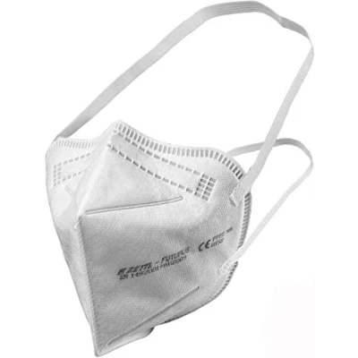Immagine di Zettl mascherina FFP2 futurus, maschera di protezione respiratoria prodotta in Germania, certificata DEKRA CE secondo EN149, ogni confezionata singolarmente, 10 pezzi