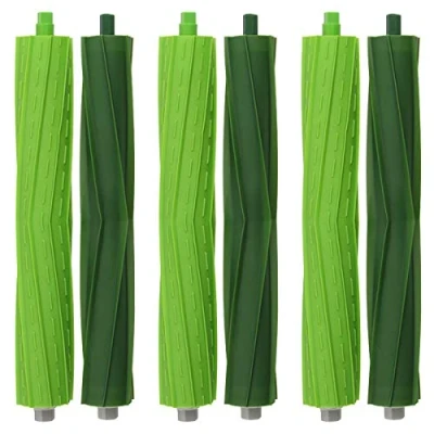 Immagine di MIRTUX Confezione da 2 rulli estrattori per Roomba E5 / i7 e5154 e5158, kit di accessori ricambio spazzola centrale estrattore E6 i7+, 3 confezioni componenti in totale