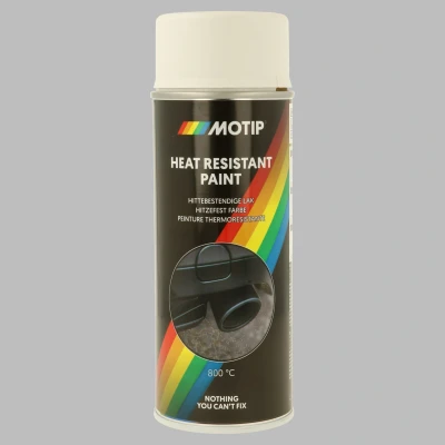 Immagine di MOTIP 04036 Vernice per motore / silenziatore Kompakt green glossy 400 ml bianco