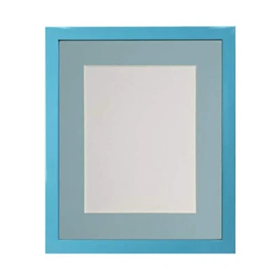 Immagine di FRAMES BY POST Cornice per Foto 0,75 Supporto Blu Dimensioni dell&#039;immagine 4 x 3 Pollici Vetro di plastica, 6 Image Size inch
