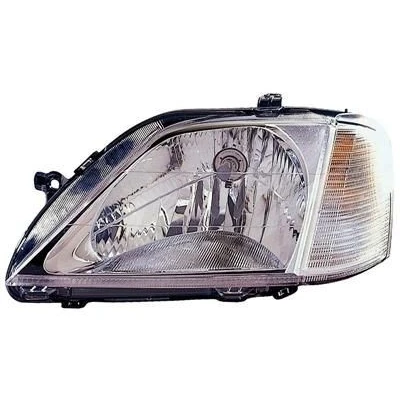 Immagine di VAN WEZEL 1514961 fari Sx H4 bianco per veicolo circolazione Dx senza motore regolazione assetto P43t DACIA: Logan I MCV, Pick up