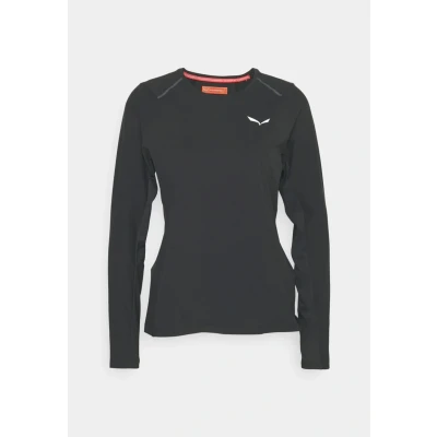 Immagine di Salewa Pedroc DRY TEE W. Maglietta a manica lunga, Donna, Taglia: 44, Black out
