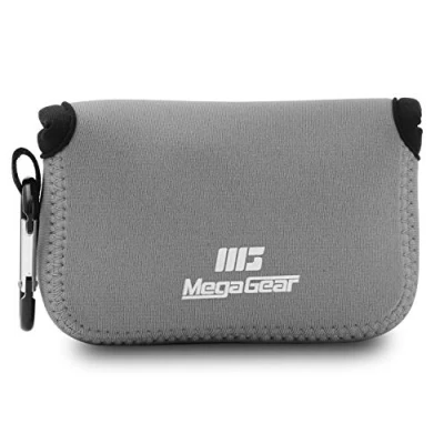 Immagine di MegaGear MG1476 Panasonic Lumix DC TS7/FT7 Ultra Light Custodia in Neoprene per Fotocamera (Grigio)