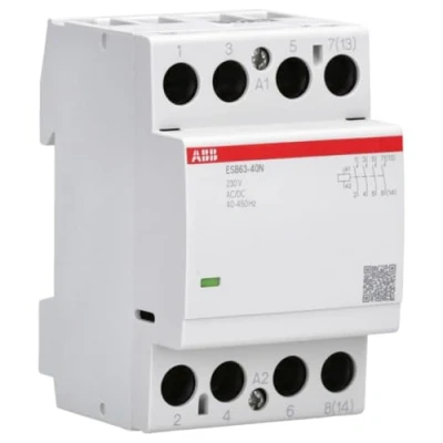 Immagine di ABB ESB63 40N 06 Contattore dinstallazione 4 NA 220 V, 400 V 1 pz.
