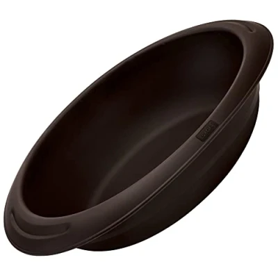 Immagine di Lurch 85034 FlexiForm Ovale/Stampo per pane cuocere diversi tipi di pane, in 100% silicone platino premium senza BPA, 24 x 18 cm, marrone