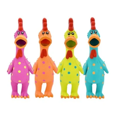 Immagine di MULTIPET Globken Giocattolo in lattice a pois per cani, 29,8 cm, colori assortiti, 1 pezzo