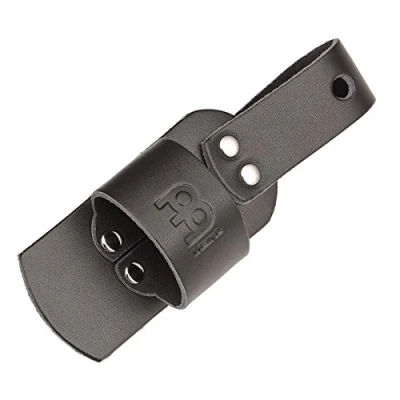 Immagine di Meinl Percussion SBH Supporto in pelle per bacchetta da surdo, attaccare alla tracolla, colore: Nero