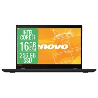 Immagine di Lenovo Thinkpad Pc Portatile Notebook Intel Core i7 8th, 16 Gb Ram, 256 SSD, Nvidia MX250, Display Touch da 15.6&quot;, WiFi, BT, Windows 11 Pro + Libre Office (Ricondizionato)