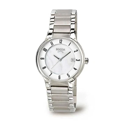 Immagine di Boccia B3228 01 Orologio da polso, donna, titanio, colore: argento