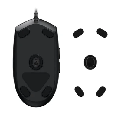 Immagine di kwmobile Set Piedini di Ricambio per Mouse Compatibile con Logitech G102 Gommini nero Maggiore Controllo e Scorrevolezza