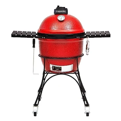 Immagine di Kamado Joe® Classico Joe I Barbecue Grill a Carbone in Rosso Fuoco
