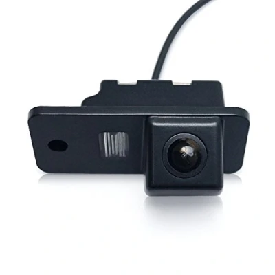 Immagine di Vista posteriore luce targa Telecamera per auto Macchina Fotografica di Retrovisione HD d&#039;inversione Sostegno Audi A1 A3 A4 A5 A6 A7 A8 Q3 Q5 Q7 A4L A6L A8L
