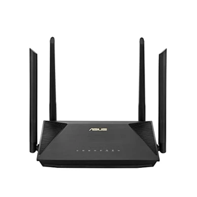 Immagine di ASUS RT AX53U Dual Band WiFi 6 router estensibile con Tethering mobile (sostituzione di 4G 5G) sicurezza rete gratuita Parental Control, VPN, compatibile AiMesh, Gaming &amp; Streaming Smart