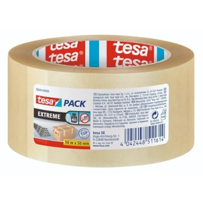 Immagine di tesa EXTREME 58644 00000 00 Nastro da imballo tesapack® Trasparente (L x L) 50 m mm 1 pz.