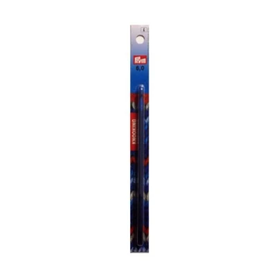Immagine di Prym Knooking Ago in Alluminio, 6,00 mm, Blu, 6,0 mm
