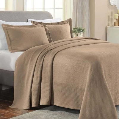 Immagine di Superior Copriletto in cotone, colore tortora, king size