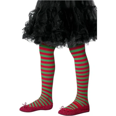 Immagine di SMIFFYS Calze a righe, bambino, rosso e verde